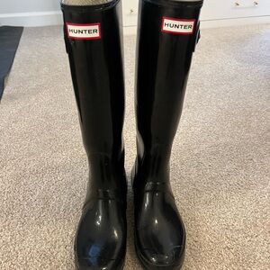 Hunter Black Rain Boots